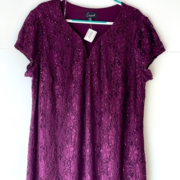 ($109) Connected Apparel Women's Plus Size Formal Evening Party Prom Dress, 14W - Picture 5 of 14